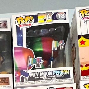 Funko Pop! Icons: MTV #18 - MTV Moon Person (Rainb